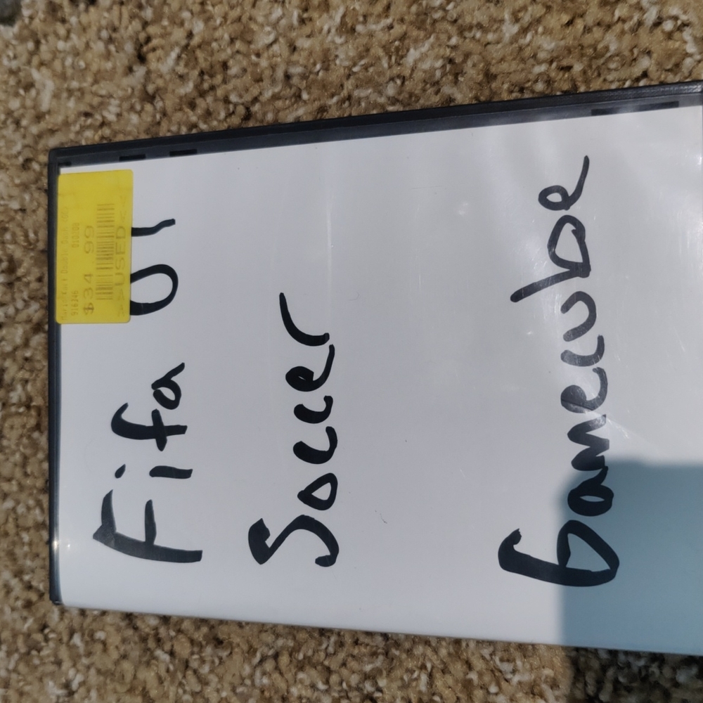 FIFA 07 soccer GameCube game
